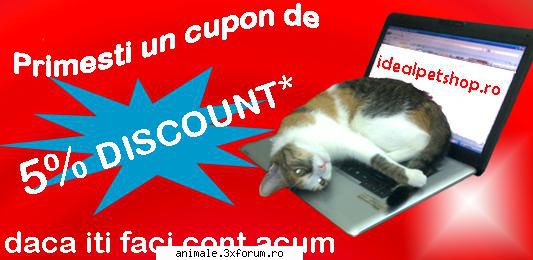 magazin online de hrana si accesorii pentru animalele de gratuita in bucuresti. 
super oferte !!!